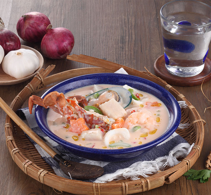 Kitchen Angel Creamy Mixed Seafood Soup